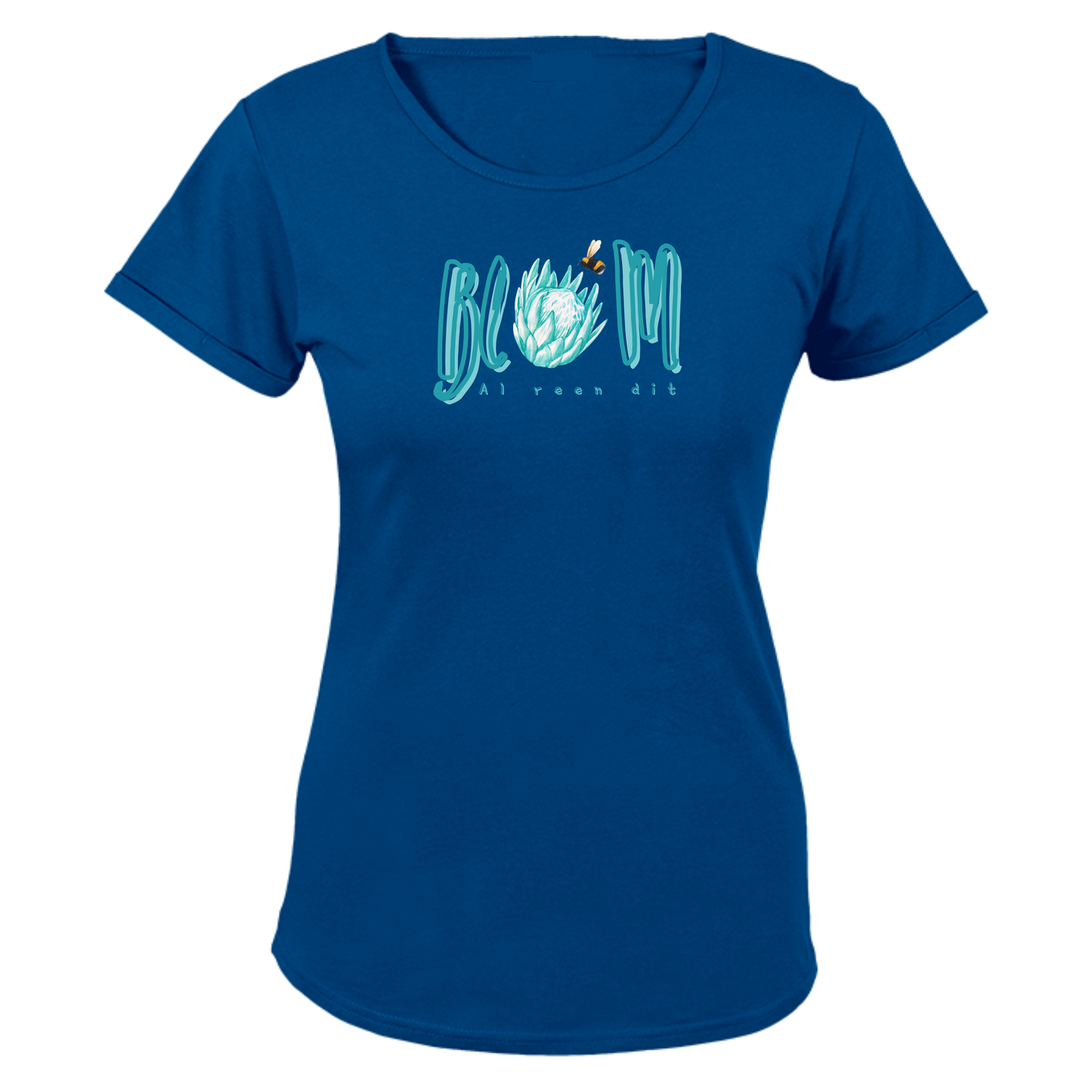 Blom Logo T-Hemp vir Dames