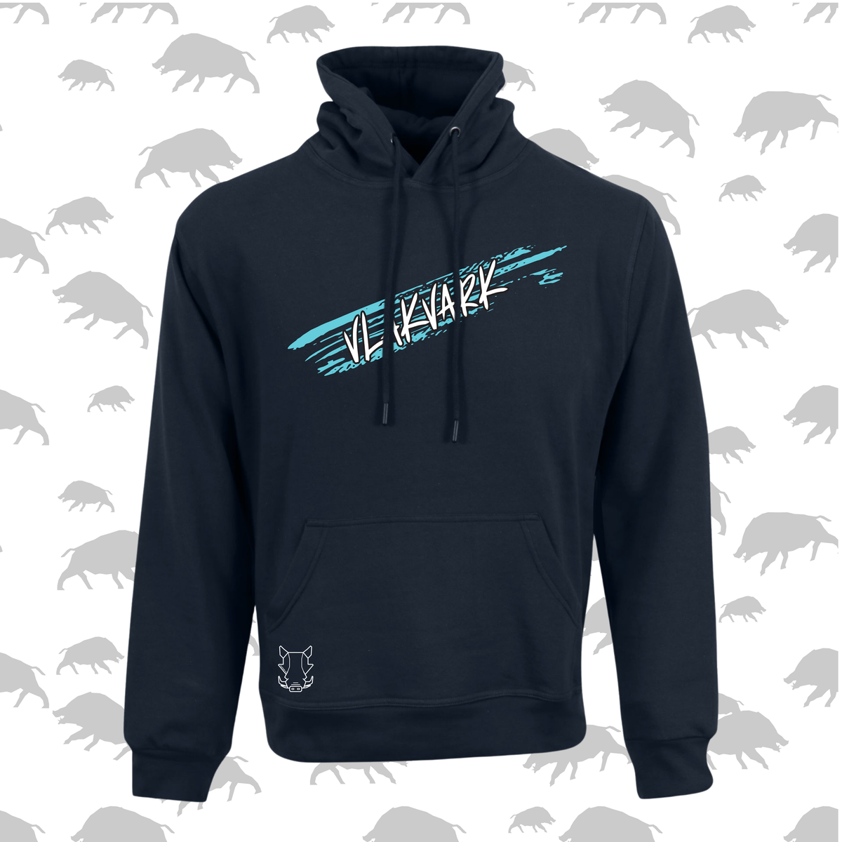 Vlakvark Hoodie V Mans en Dames
