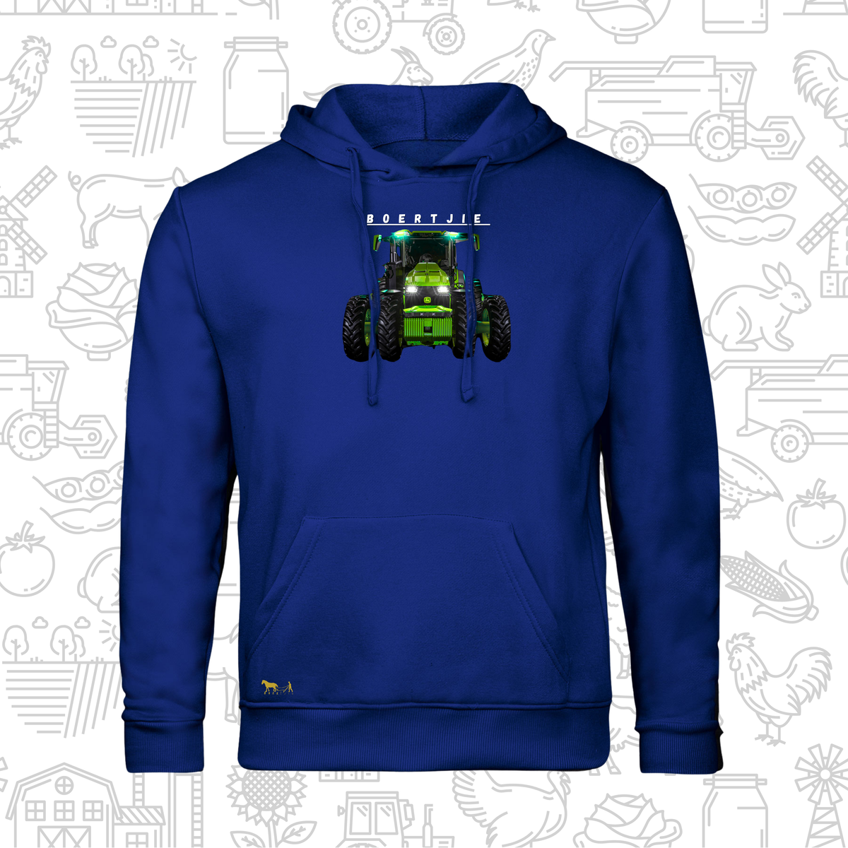 Boertjie Hoodie V Mans en Dames (M)