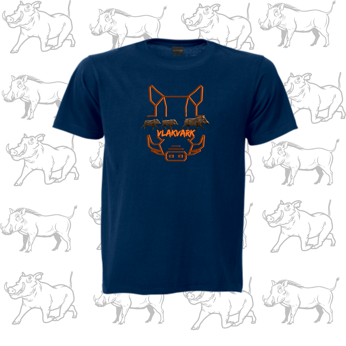 Vlakvark T-Hemp vir Mans (b) (Copy)