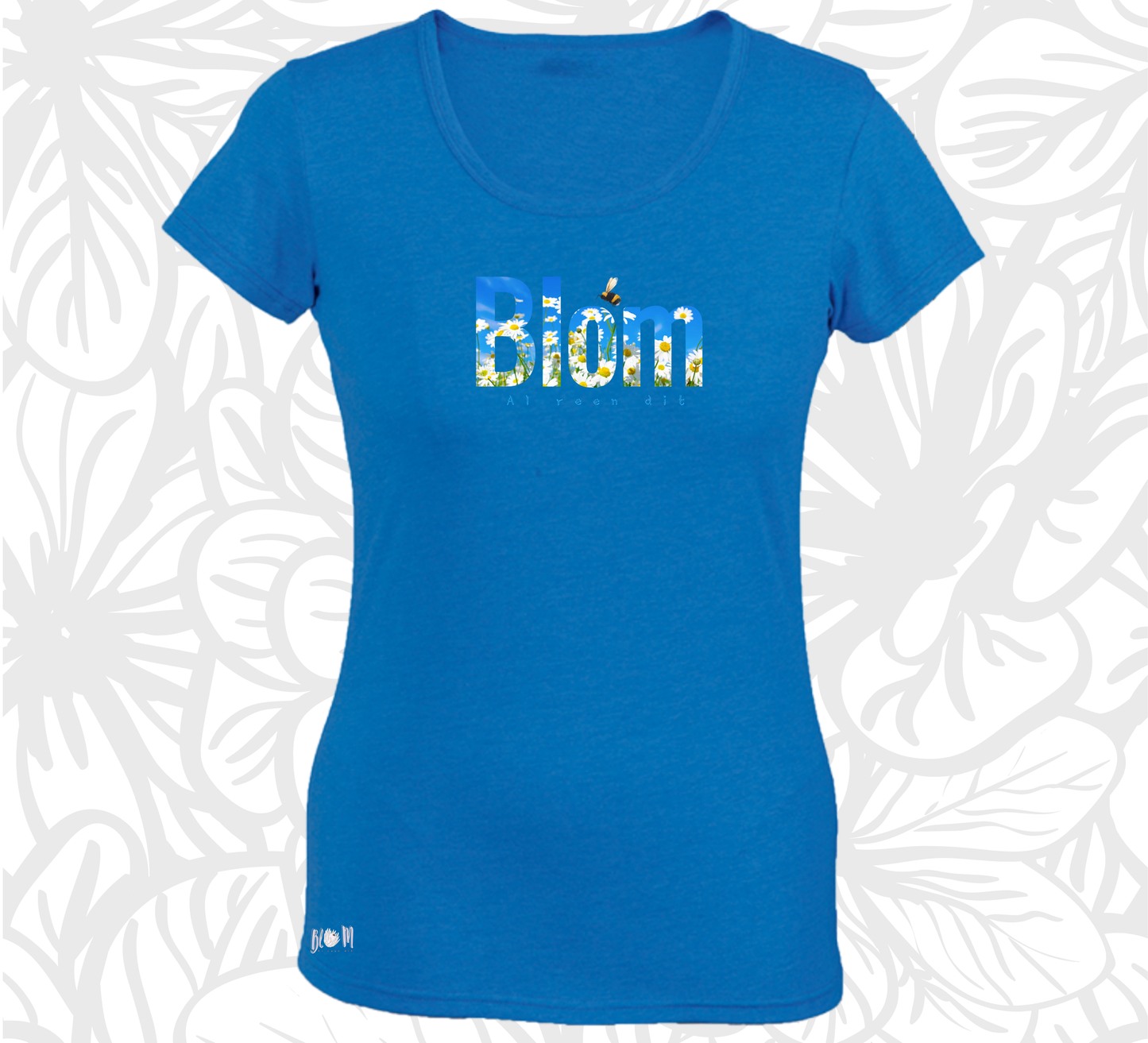 Blom T-Hemp vir Dames