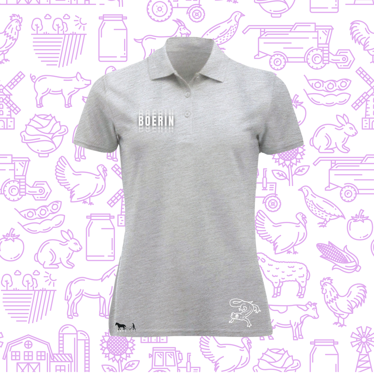 Boertjie Golf Shirts For Ladies