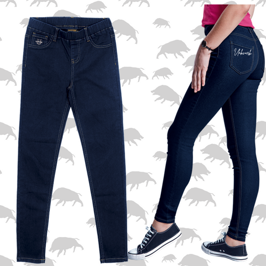 Vlakvark Jeggings vir Dames