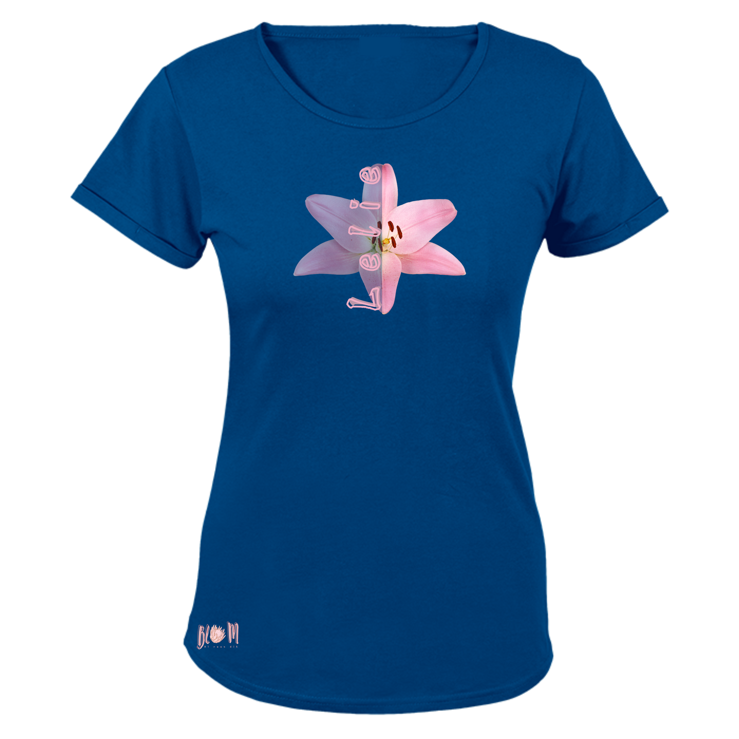 Blom Lelie T-Hemp vir Dames