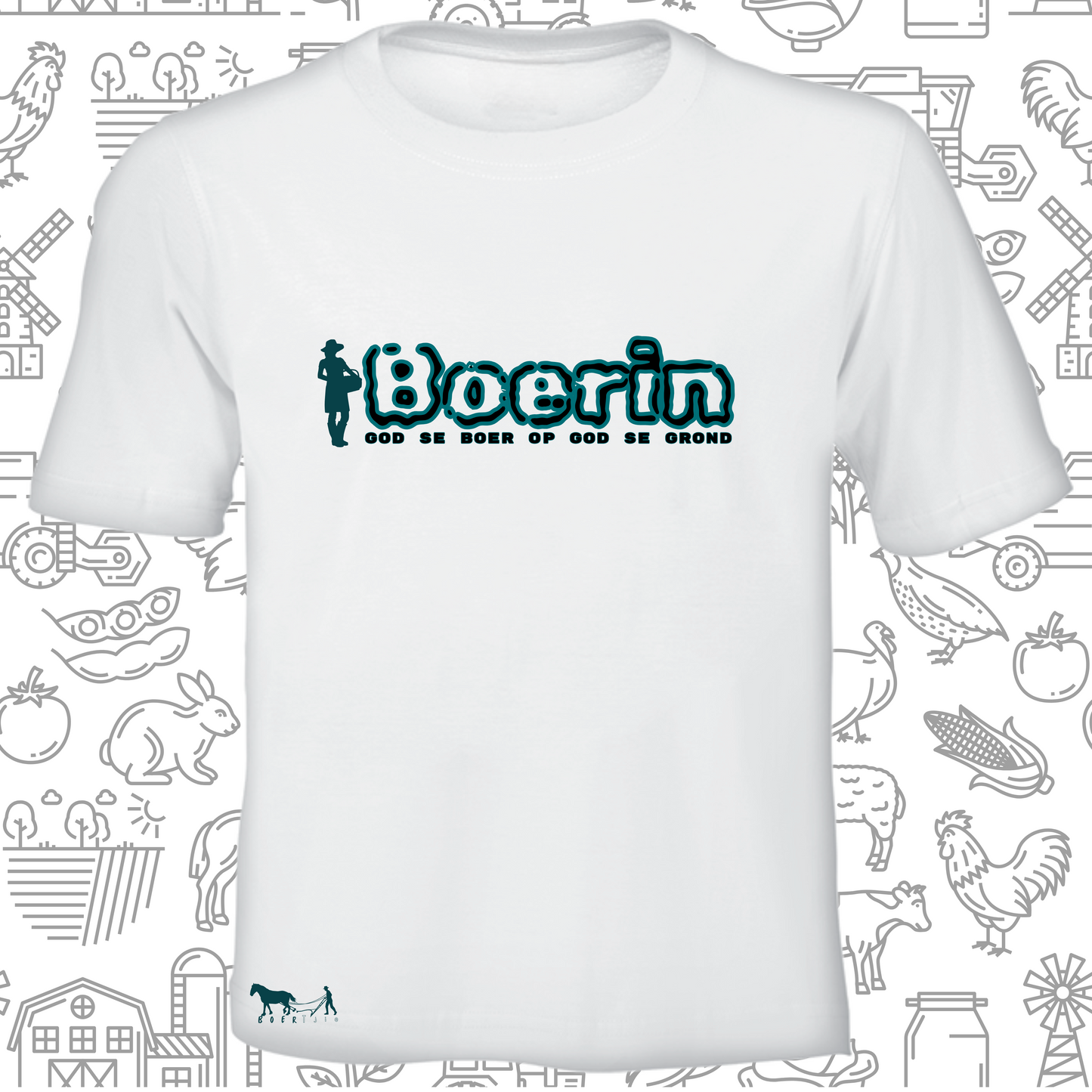 Boertjie T-Hemp M Kids