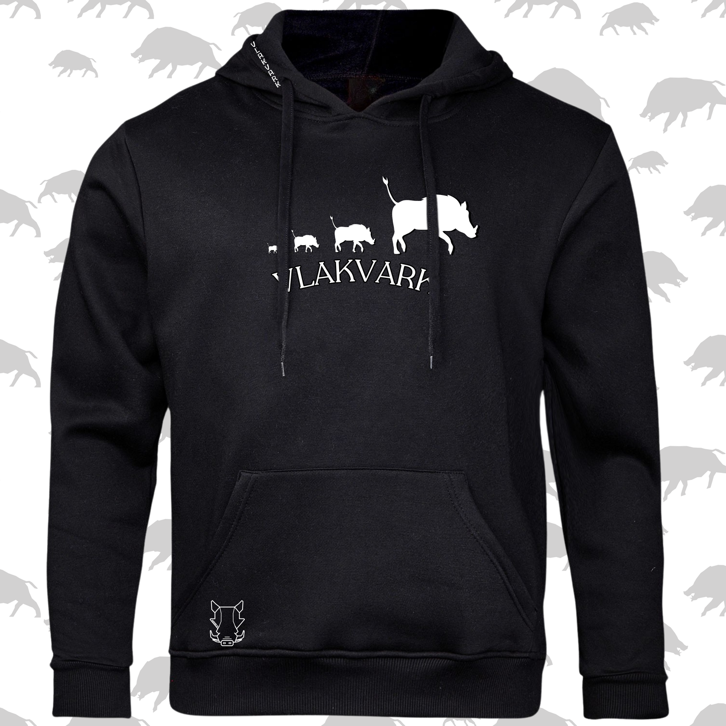 Vlakvark W Hoodie vir Mans en Dames