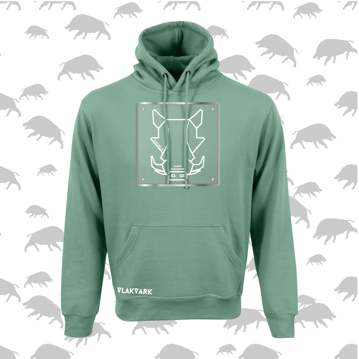 Vlakvark Hoodie V Mans en Dames (A)