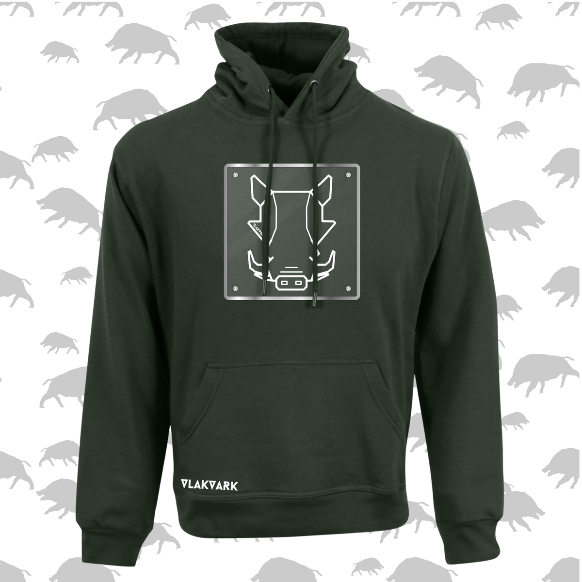 Vlakvark Hoodie V Mans en Dames (A)