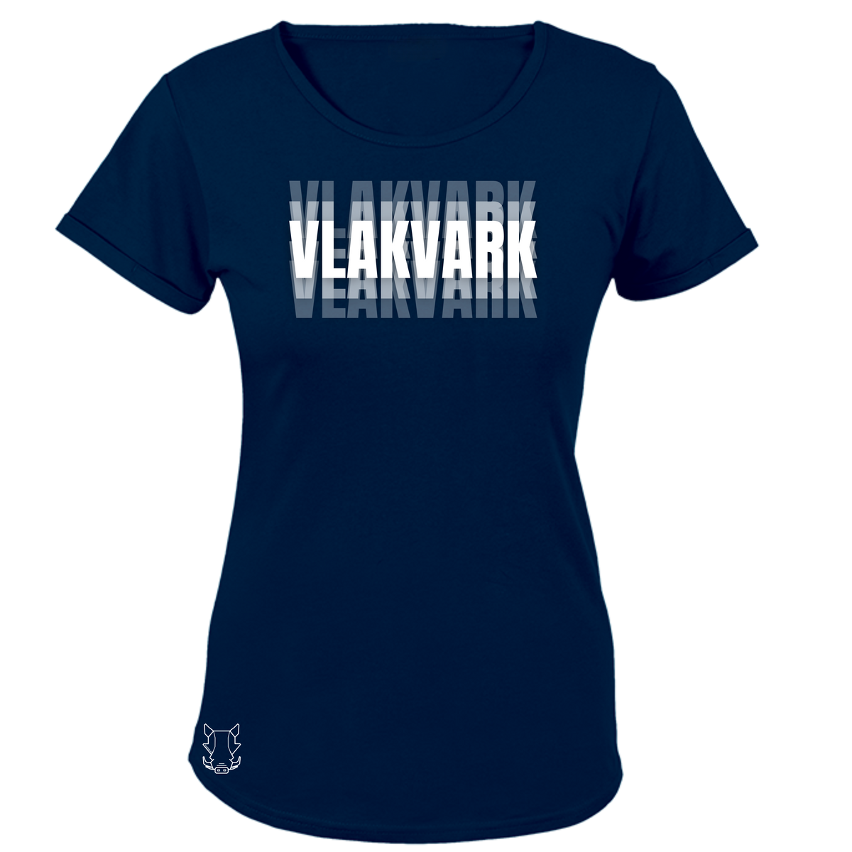 Vlakvark Fokus T-Hemp Vir Dames
