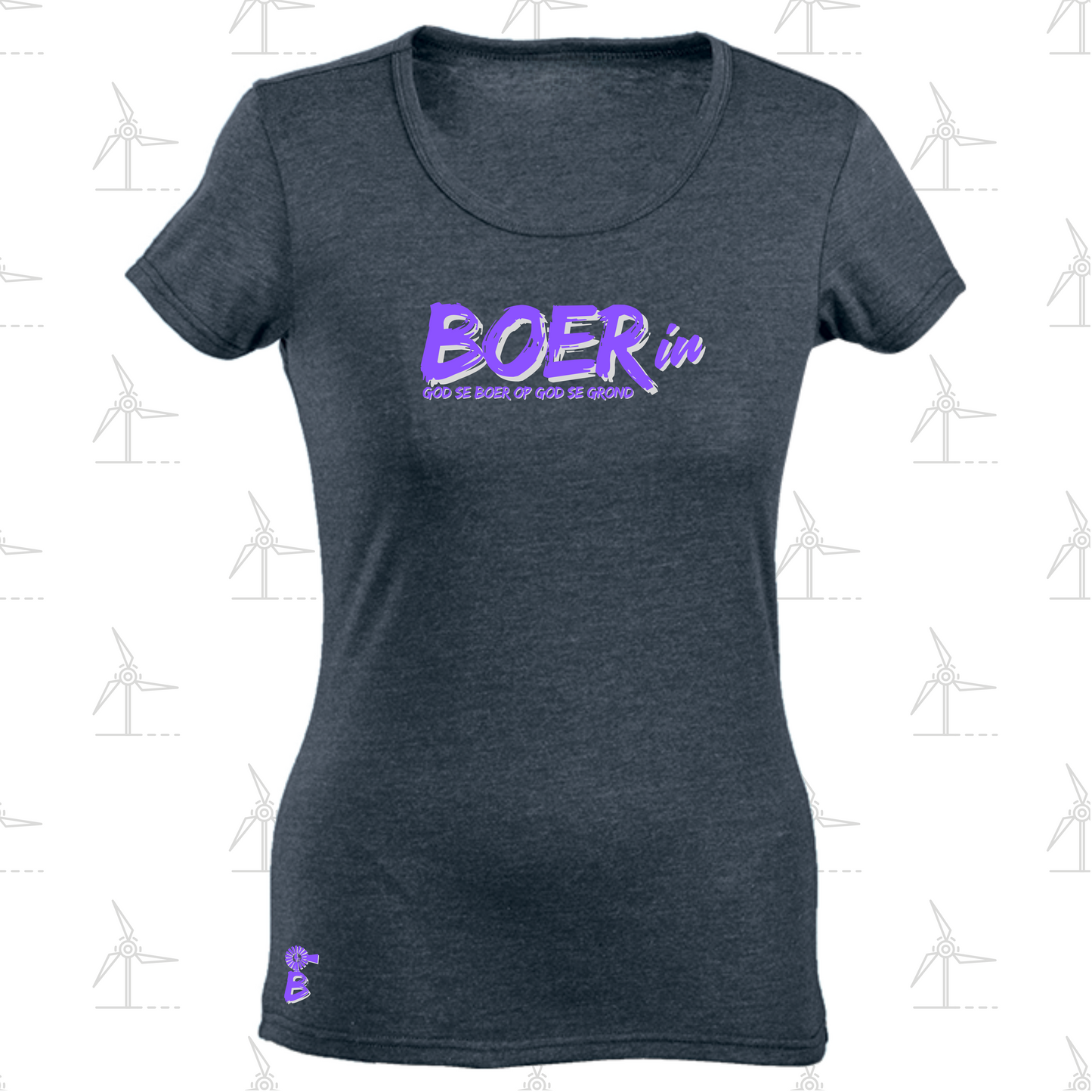 Boerin T-Hemp vir Dames