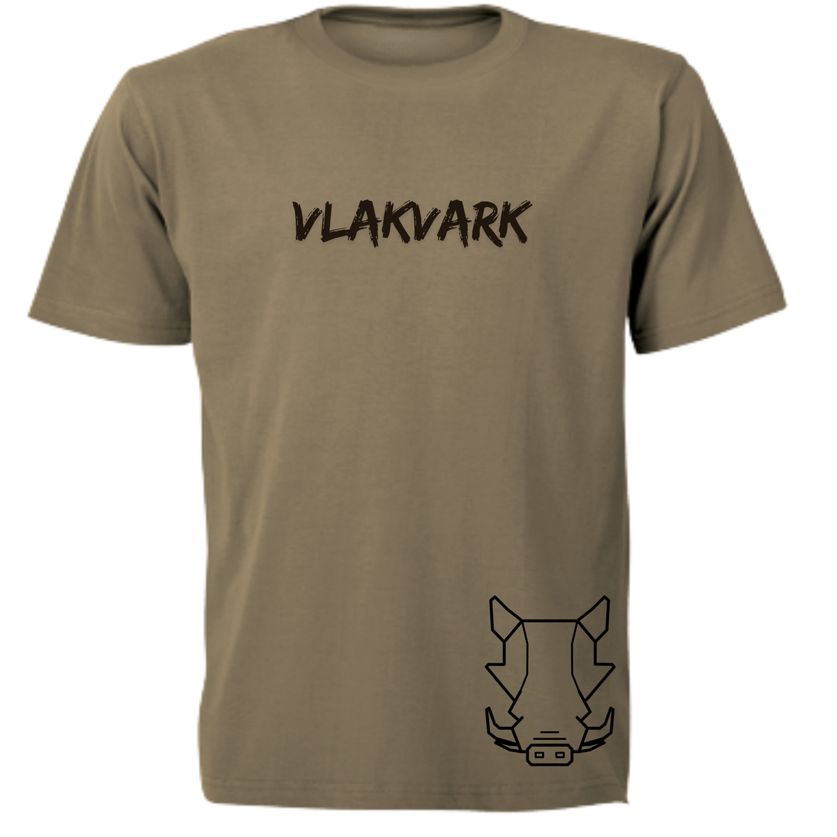 Vlakvark T-Hemp vir Mans (b)