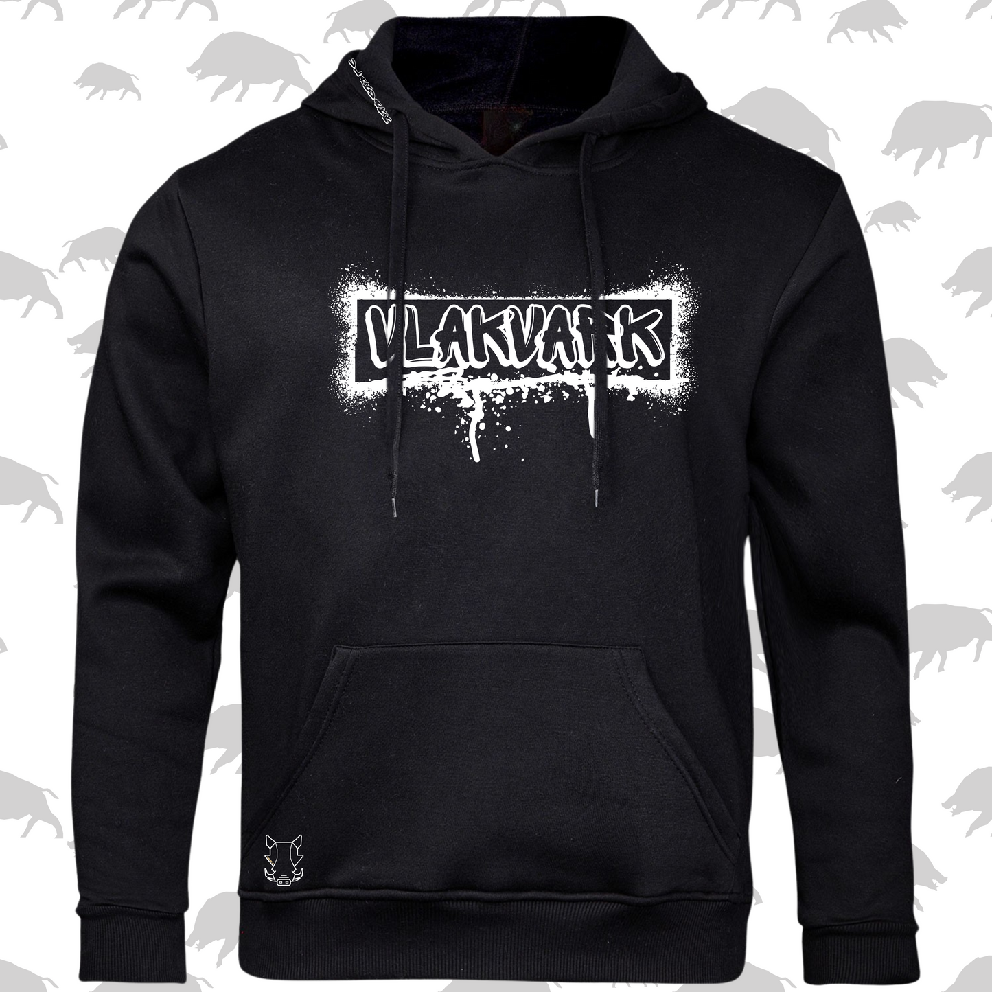 Vlakvark W Hoodie vir Mans en Dames
