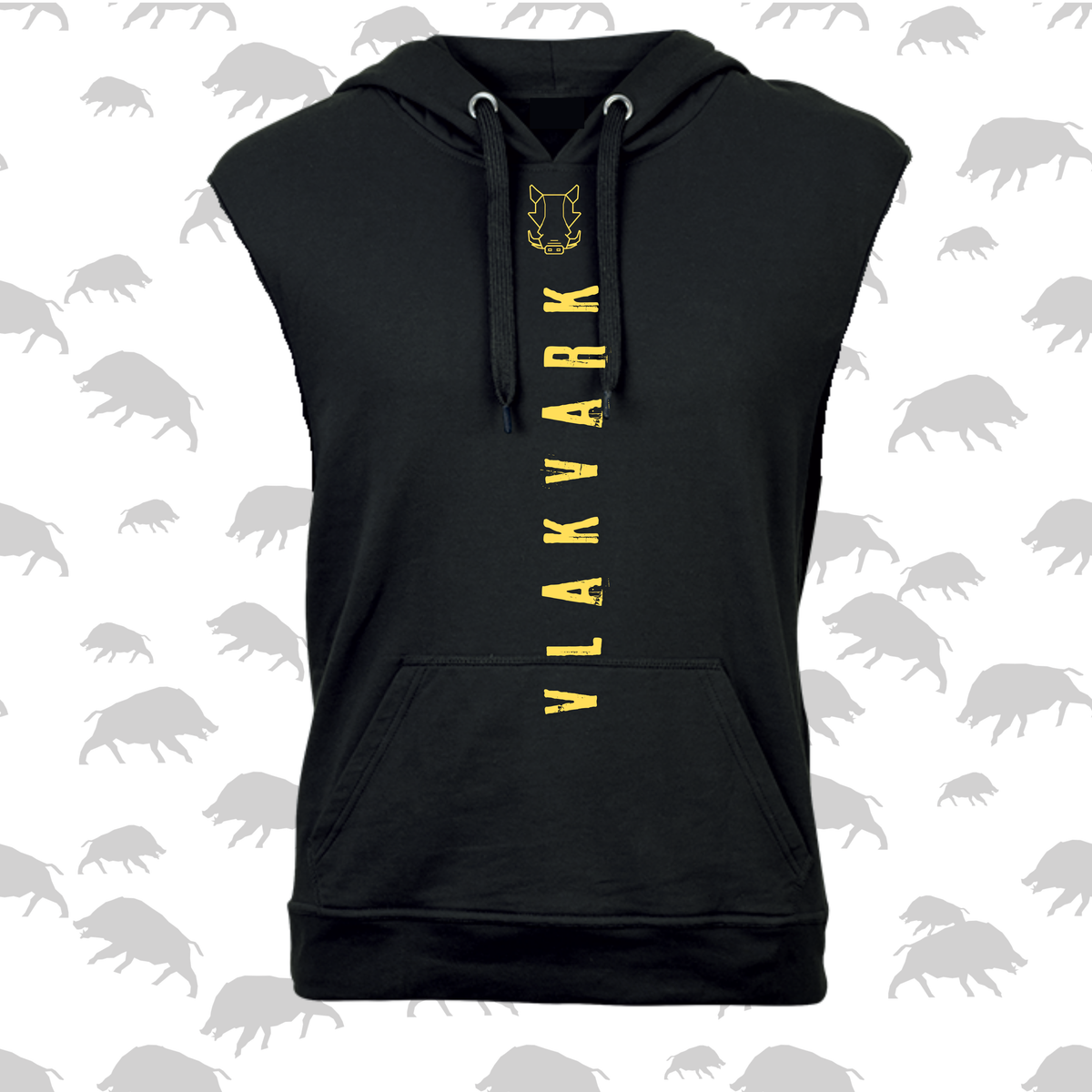 Vlakvark Gym Kappietrui Vir Mans en Dames