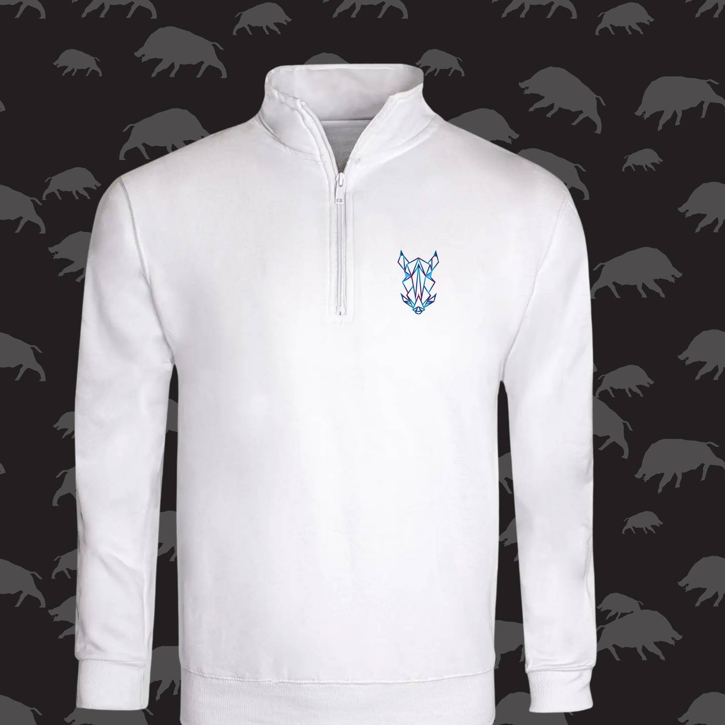 Vlakvark Zip Trui vir Mans en Dames