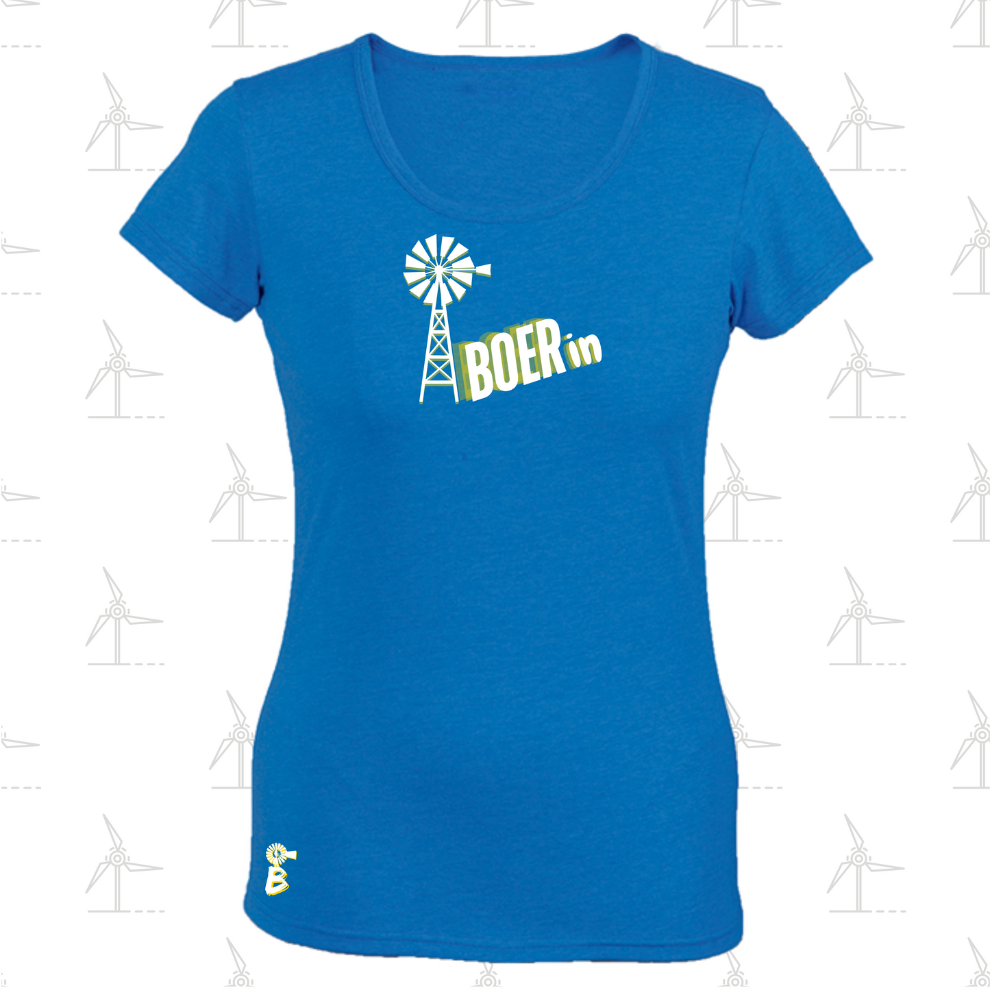 Boerin T-Hemp vir Dames