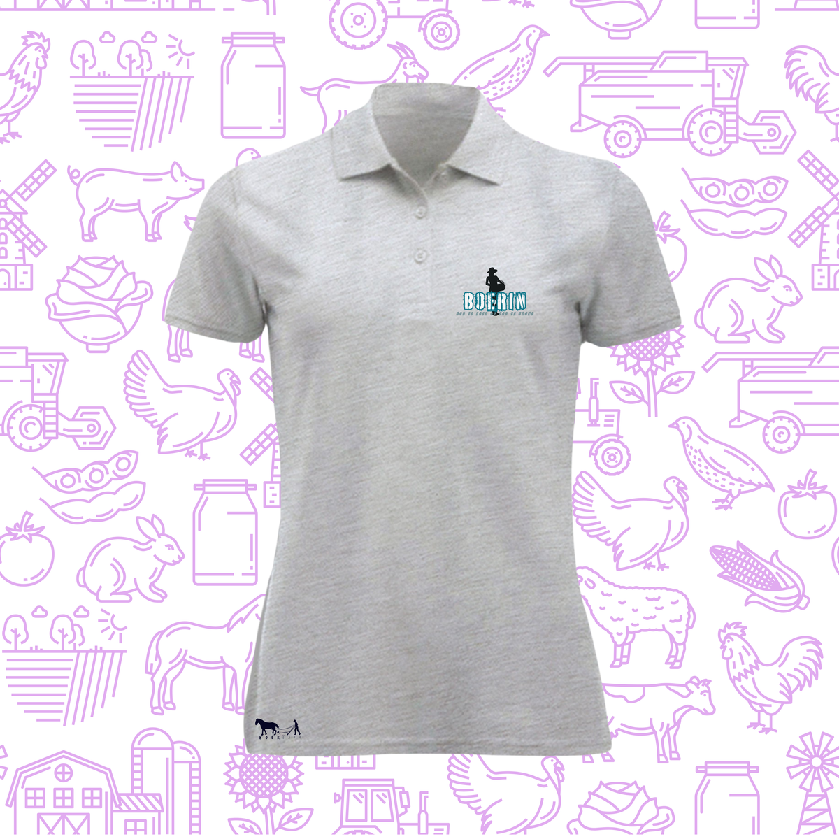 Boertjie Golf Shirts For Ladies
