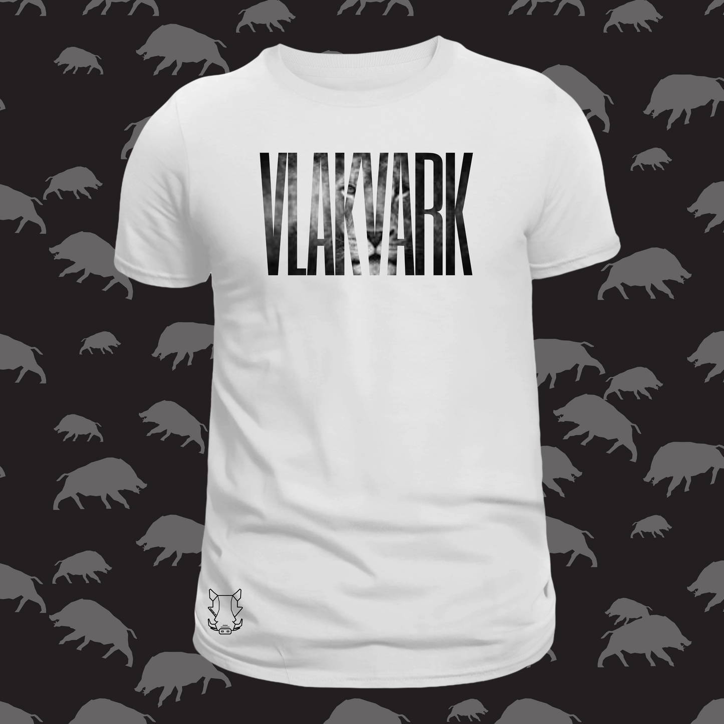 Vlakvark groot 5 T-Hemp vir Mans