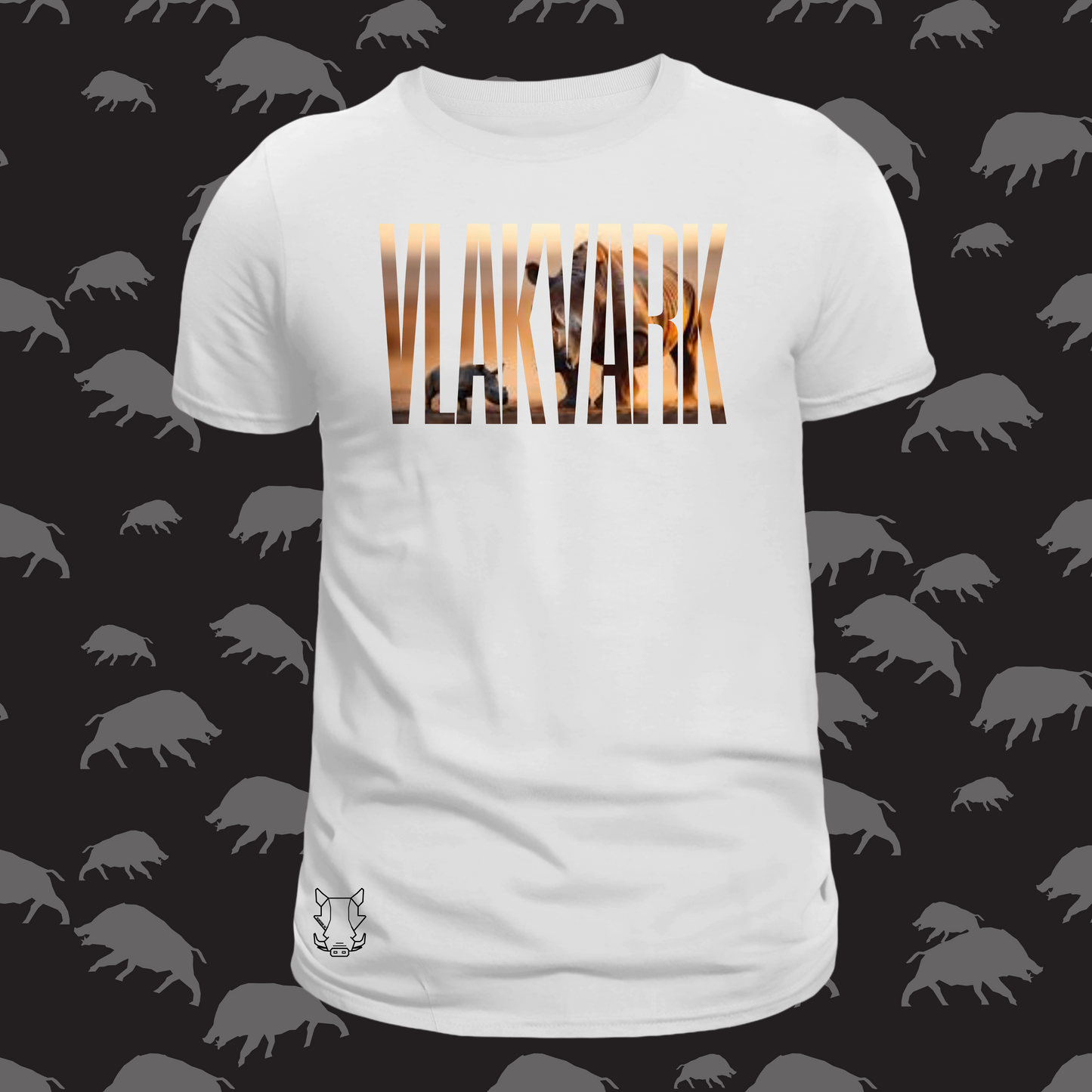 Vlakvark groot 5 T-Hemp vir Mans