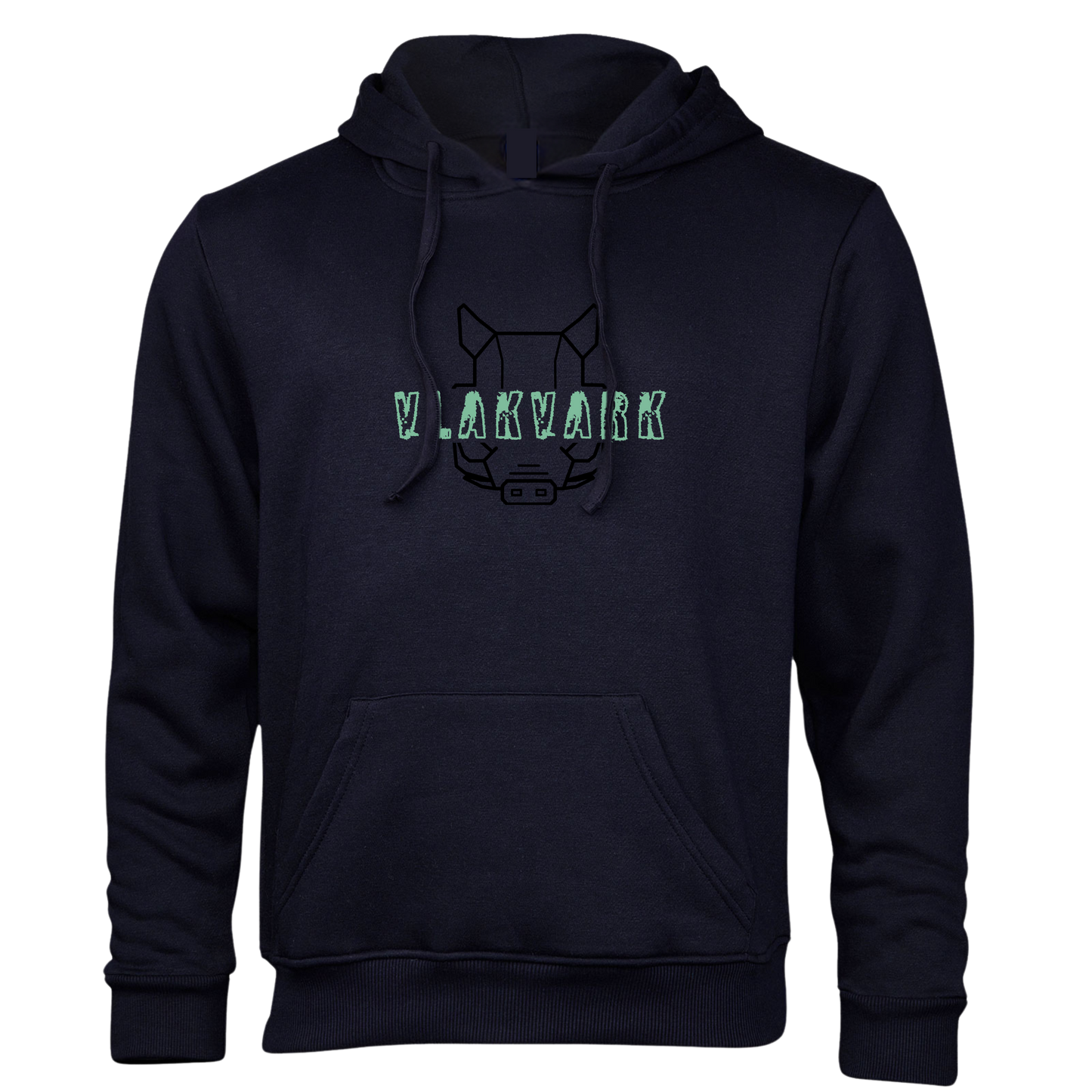 Vlakvark Hoodie Blou Kids