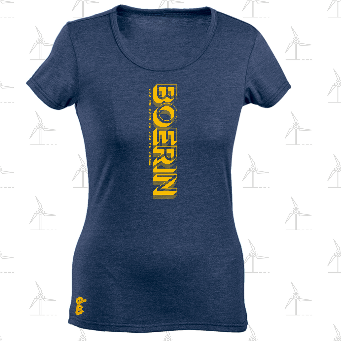 Boerin T-Hemp vir Dames