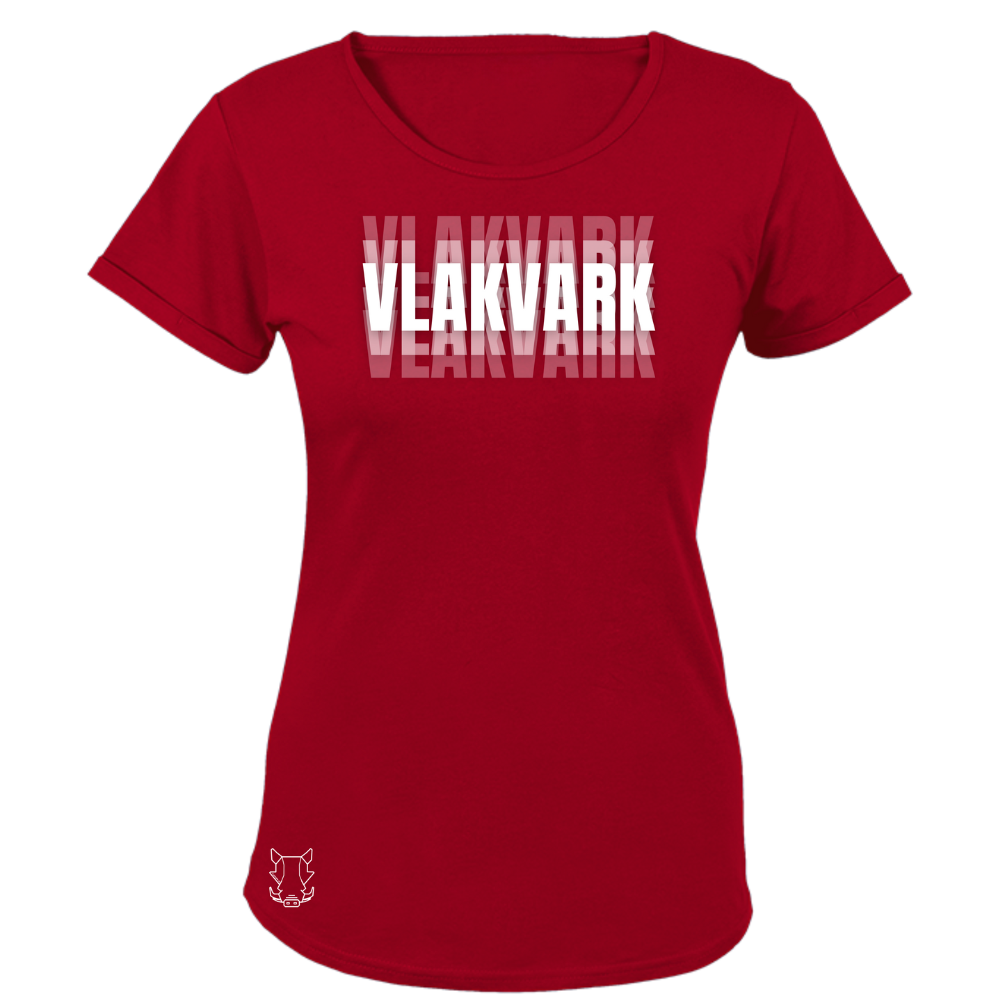 Vlakvark Fokus T-Hemp Vir Dames