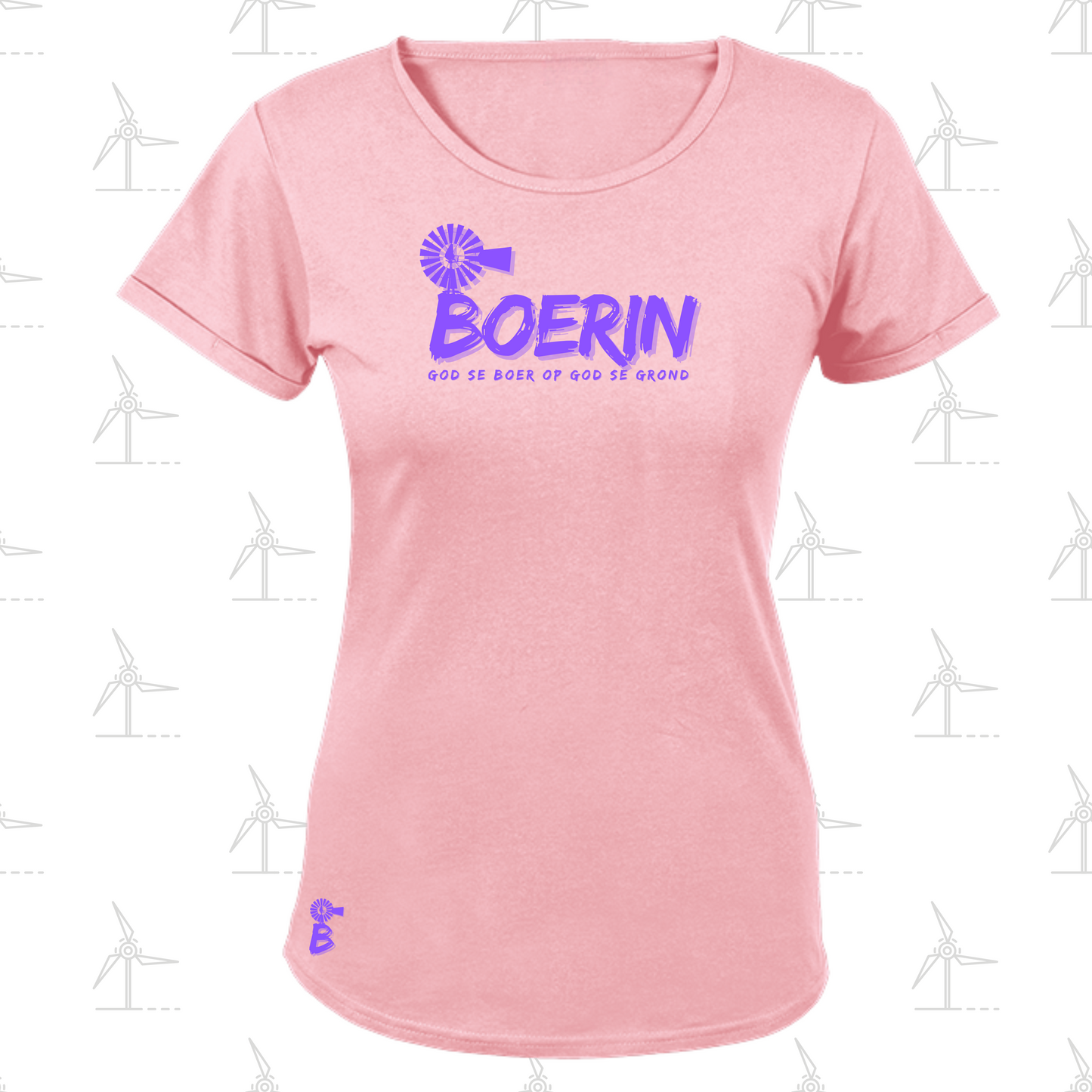 Boerin T-Hemp vir Dames