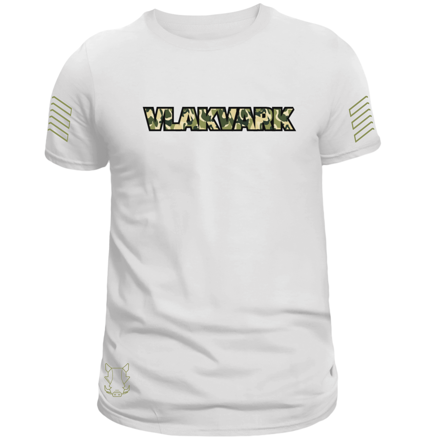 Vlakvark Camo T-Hemp vir Mans