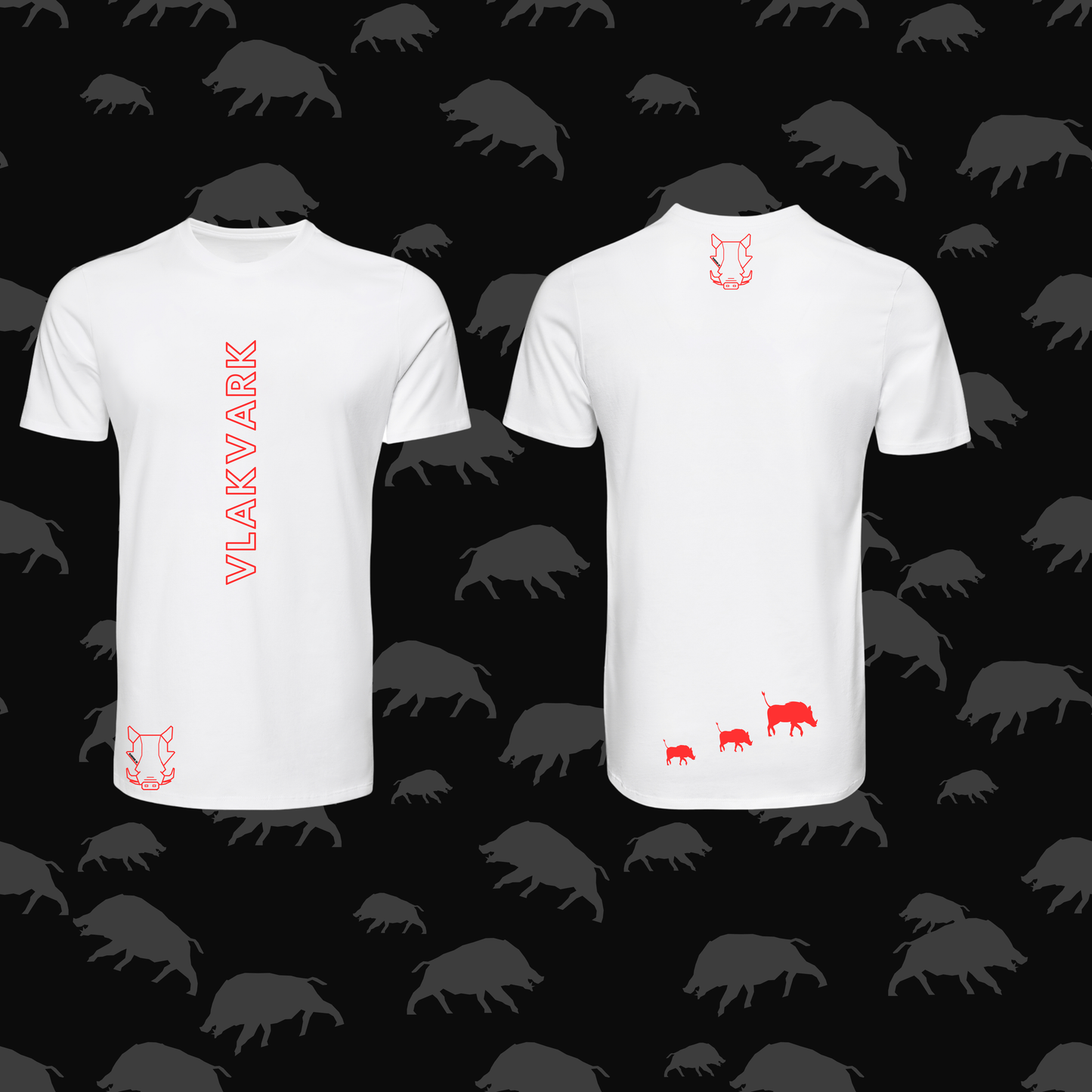 Vlakvark W T-Hemp vir Mans