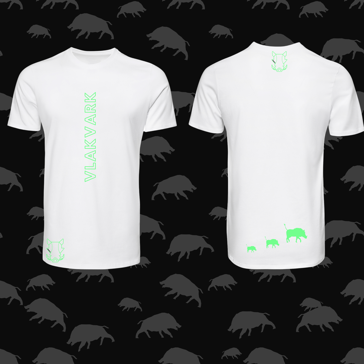 Vlakvark W T-Hemp vir Mans