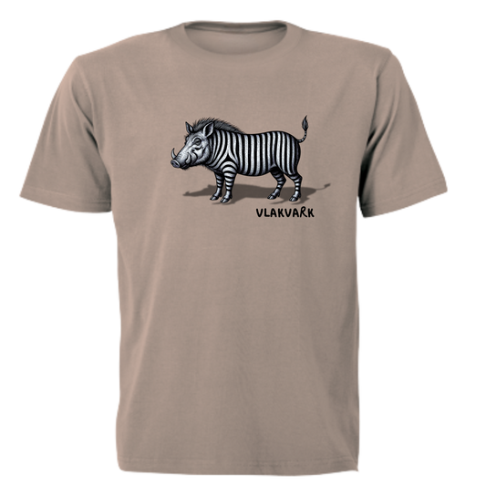 Vlakvark Stripe T-Hemp vir Mans (b)
