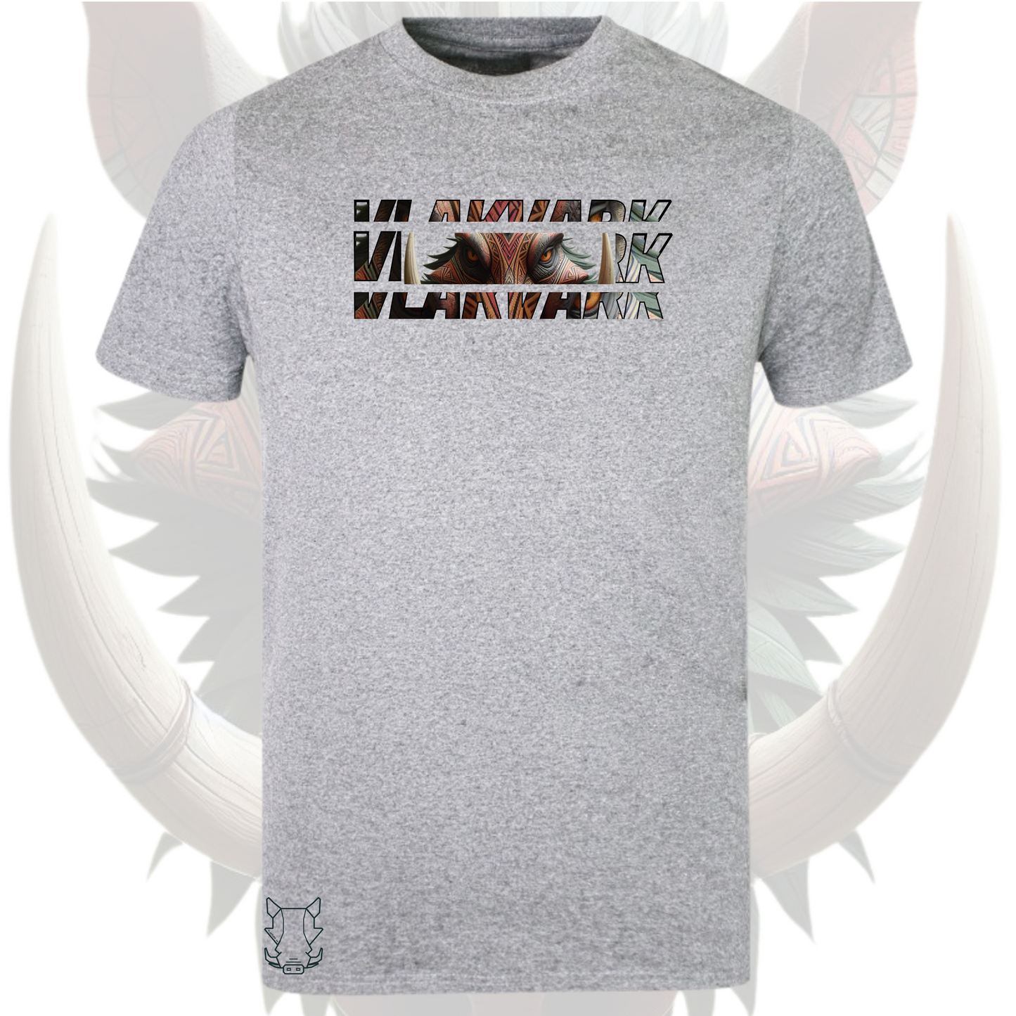 Vlakvark Tribal T-Hemp Vir Mans