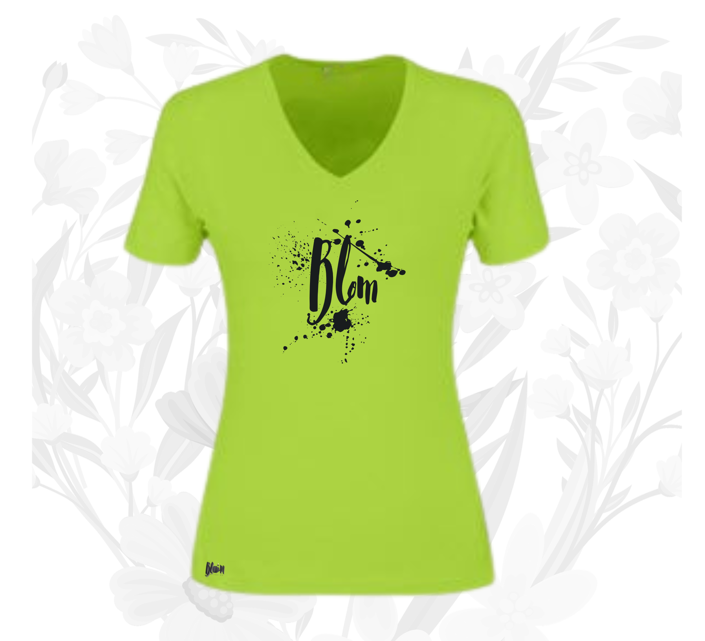 Blom T-Hemp vir Dames