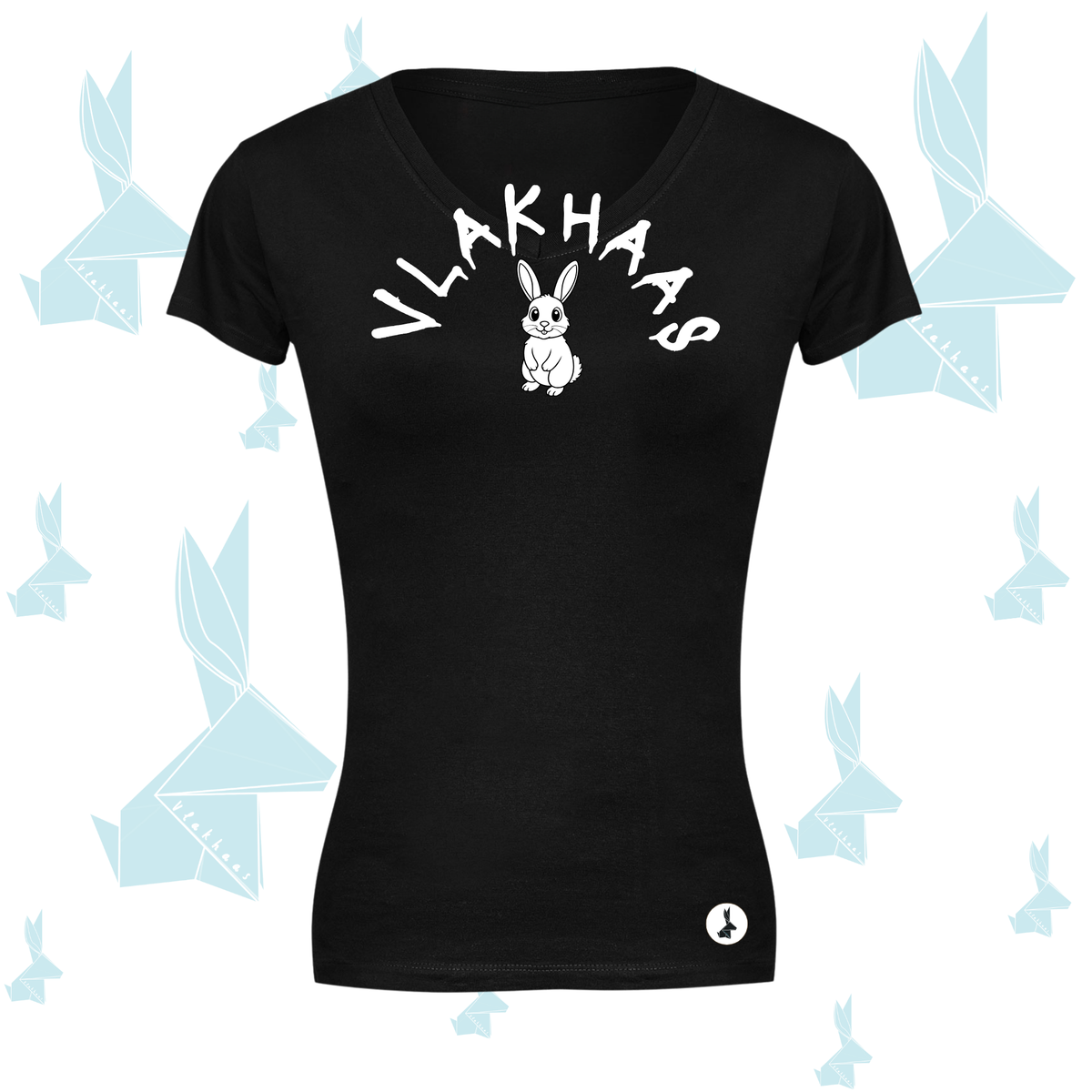 Vlakhaas Dames T- Hemp