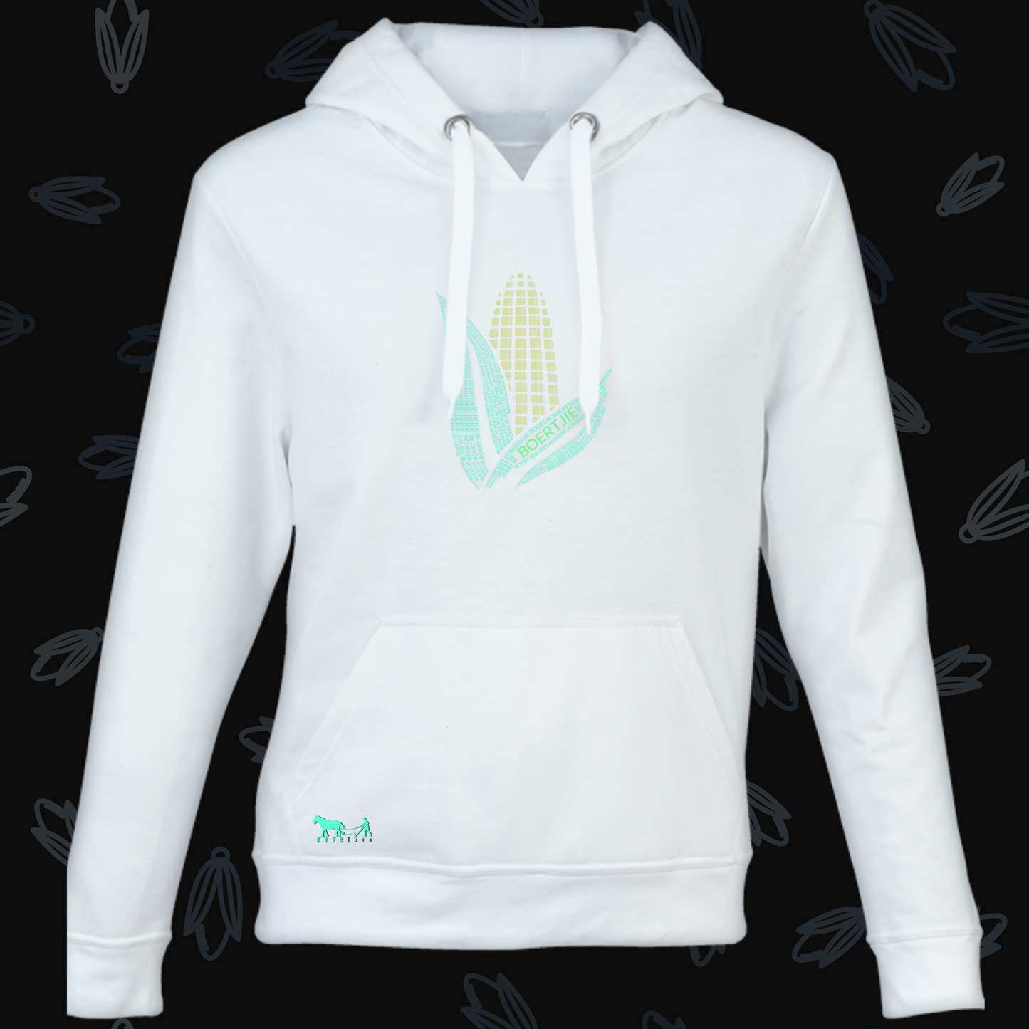 Boertjie W Hoodie vir Mans en Dames