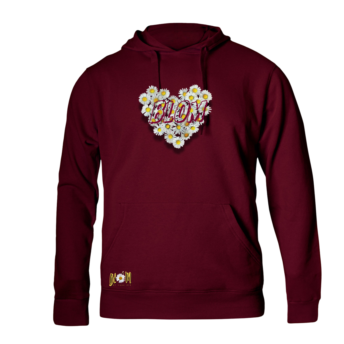 Blom ❤️Hoodie vir Dames