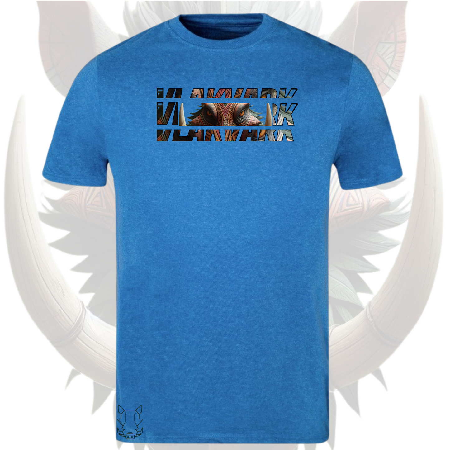 Vlakvark Tribal T-Hemp Vir Mans