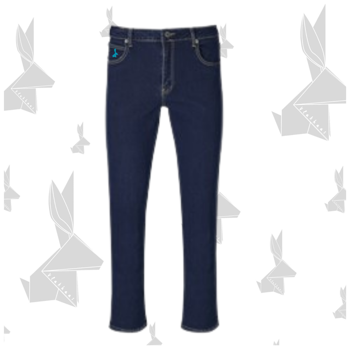 Vlakhaas Mens Fashion Denim Jeans