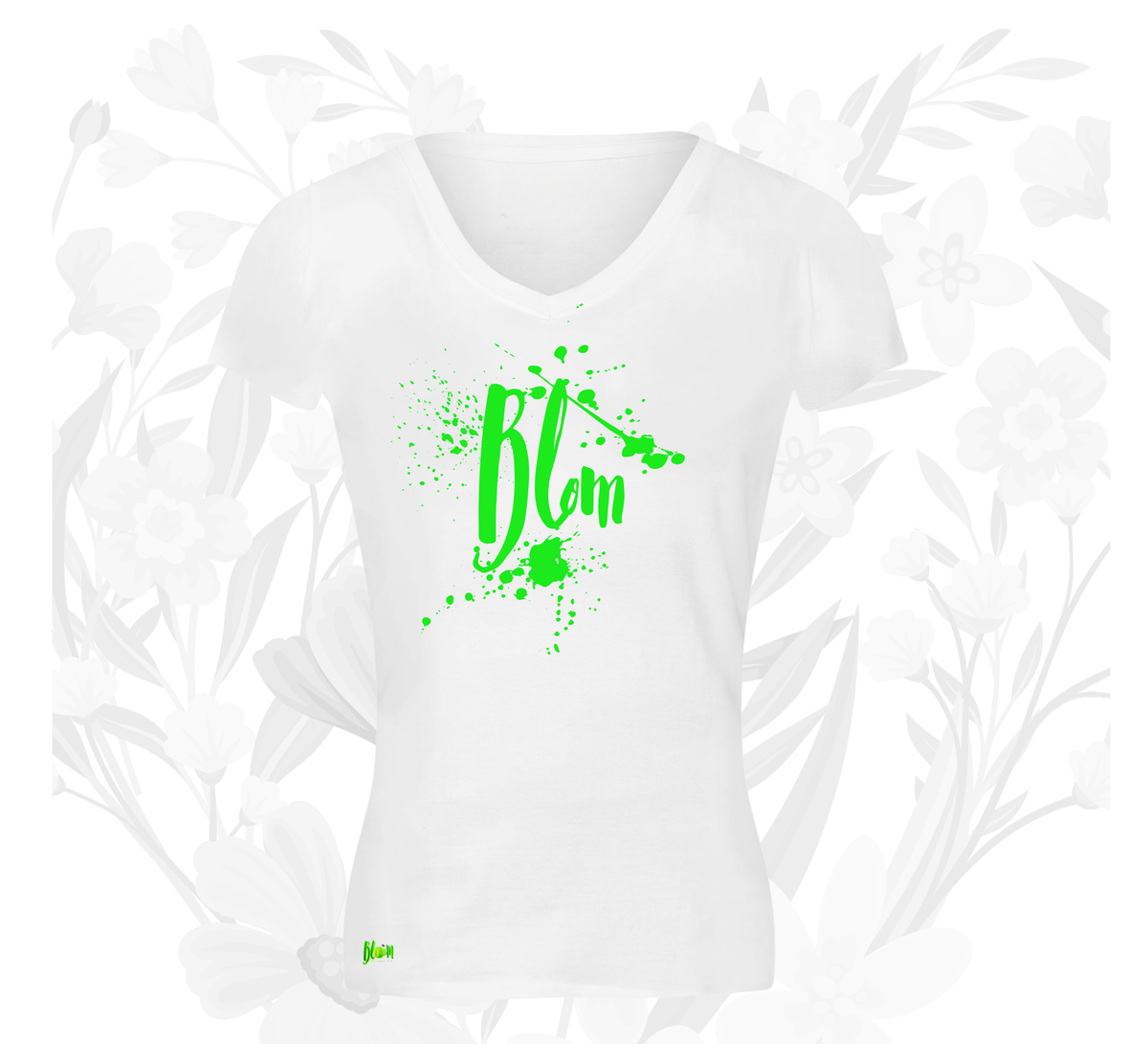 Blom T-Hemp vir Dames