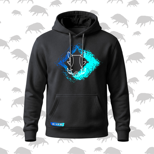 Vlakvark Hoodie V Mans en Dames (A)