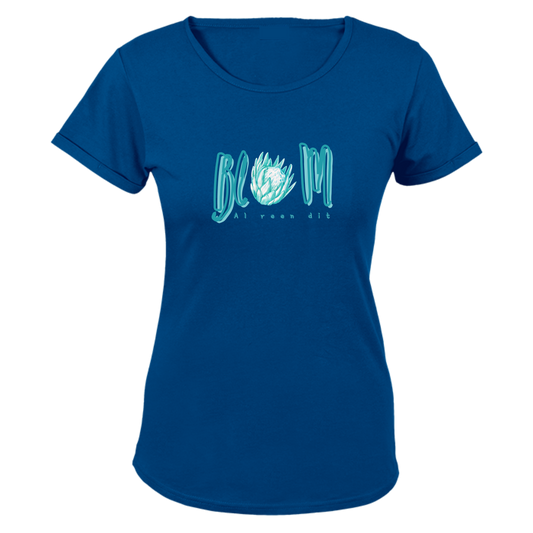 Blom T-Hemp Logo  Dames