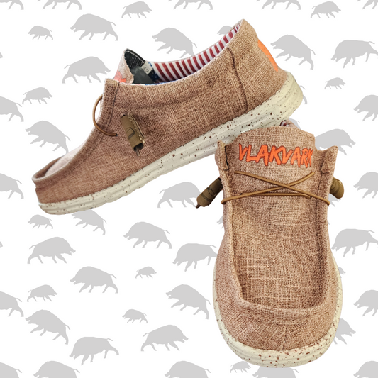 Vlakvark Loafers vir Mans