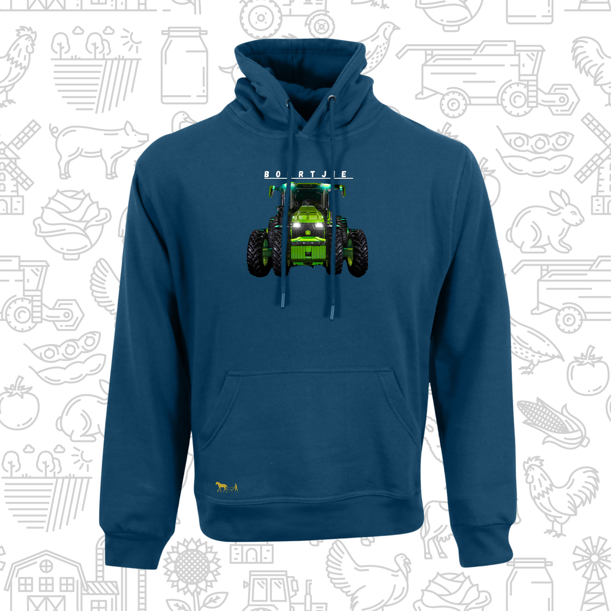 Boertjie Hoodie V Mans en Dames (M)