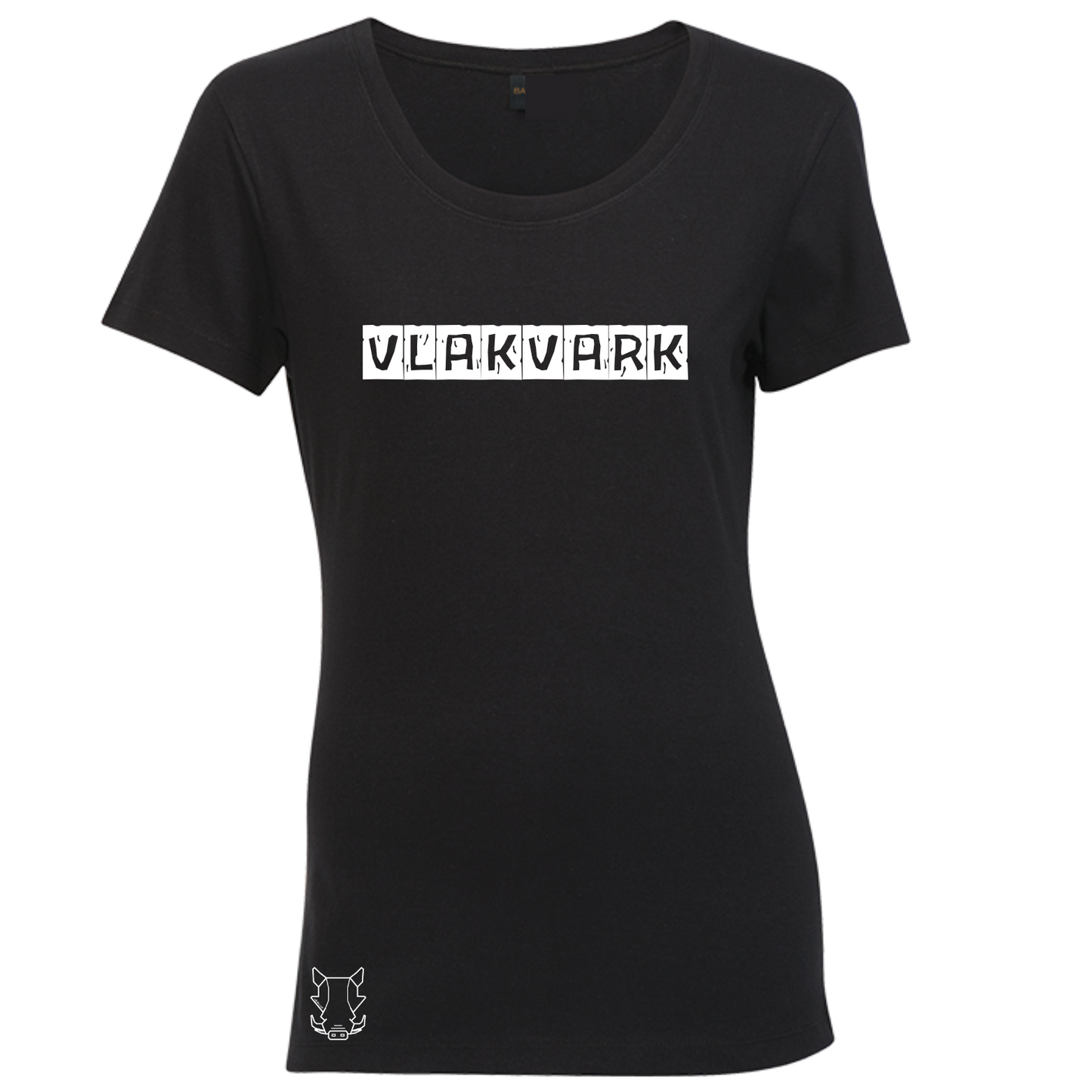 Vlakvark T-Hemp FB Dames