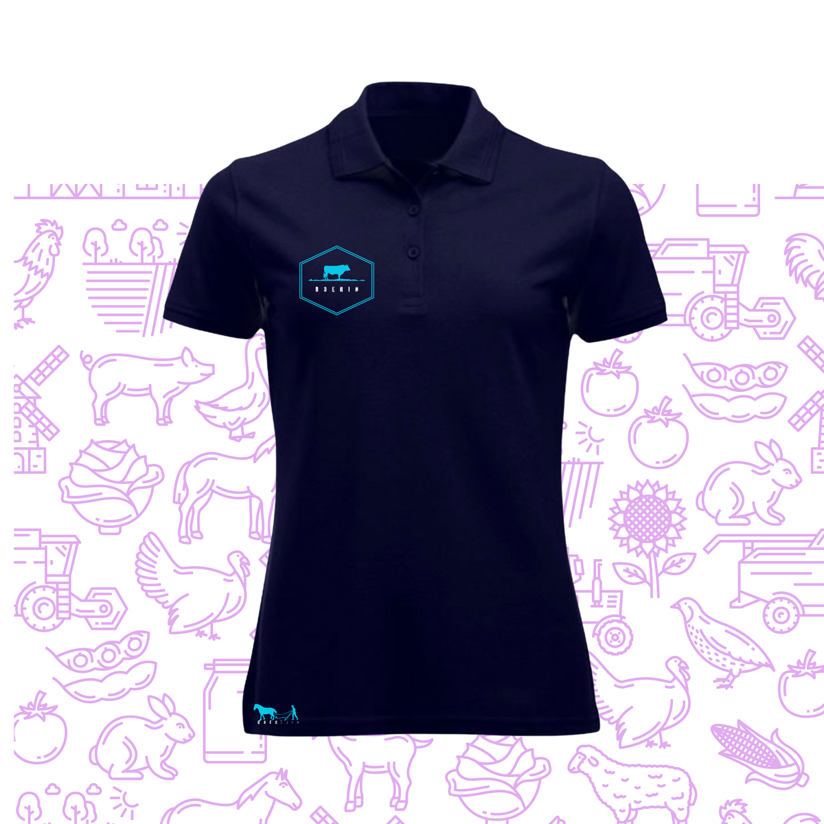 Boertjie Golf Shirts For Ladies