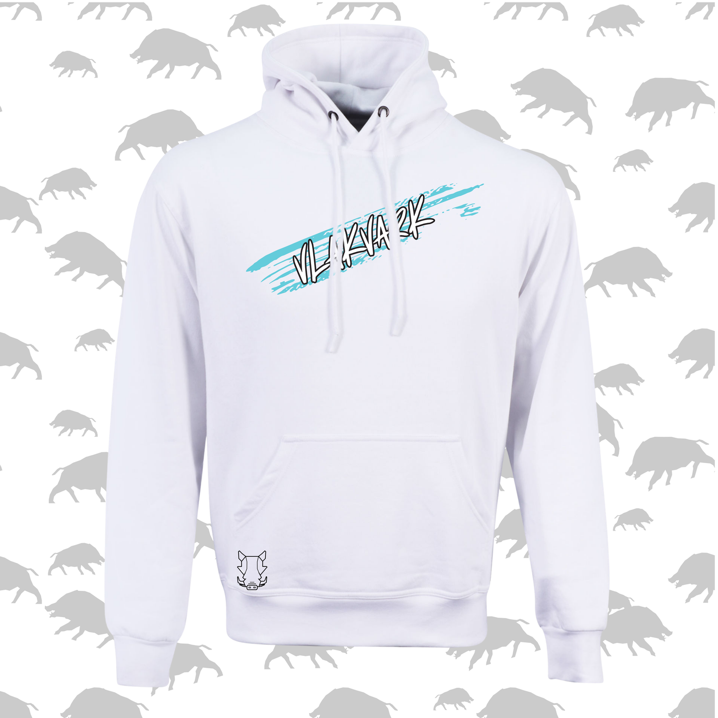 Vlakvark Hoodie V Mans en Dames