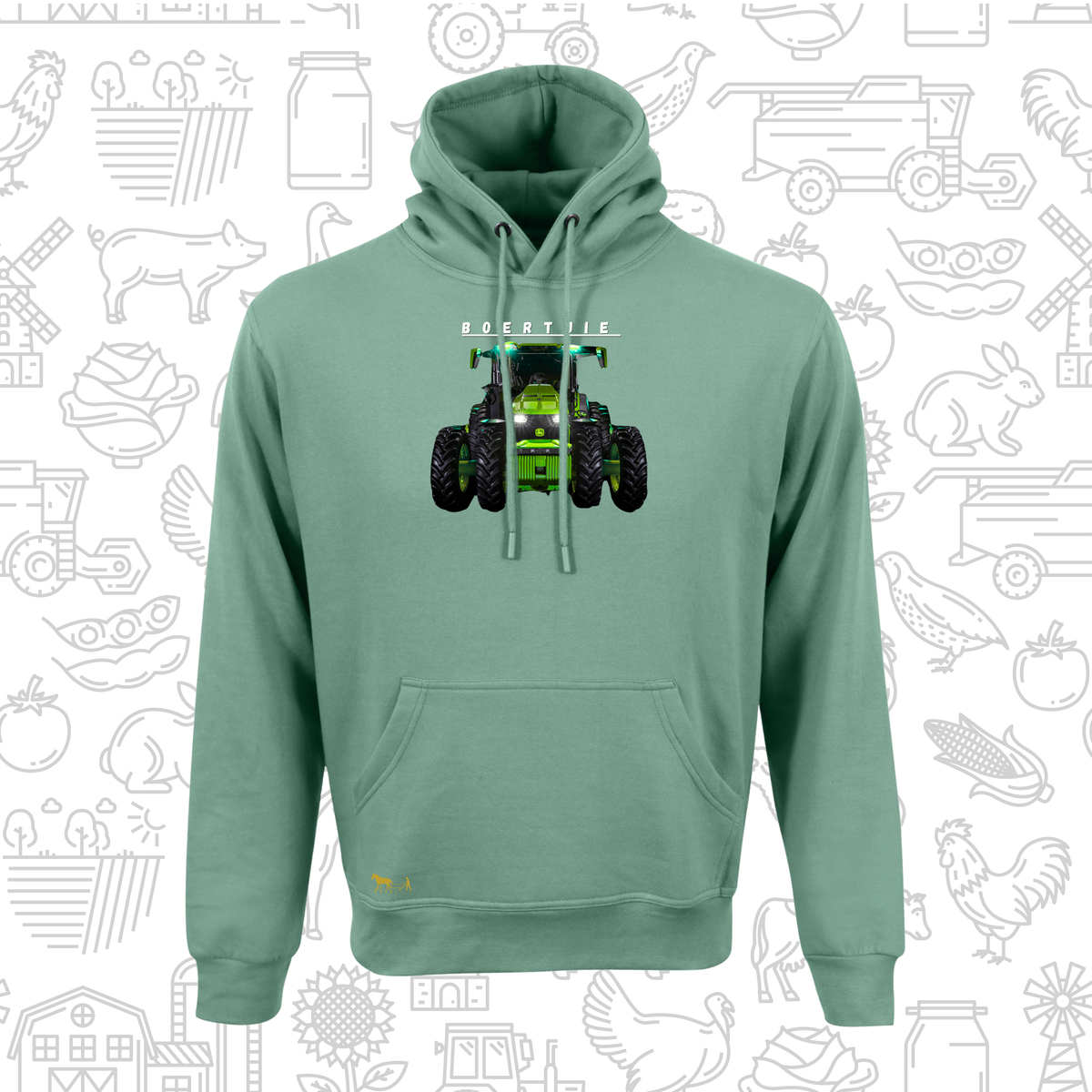 Boertjie Hoodie V Mans en Dames (M)