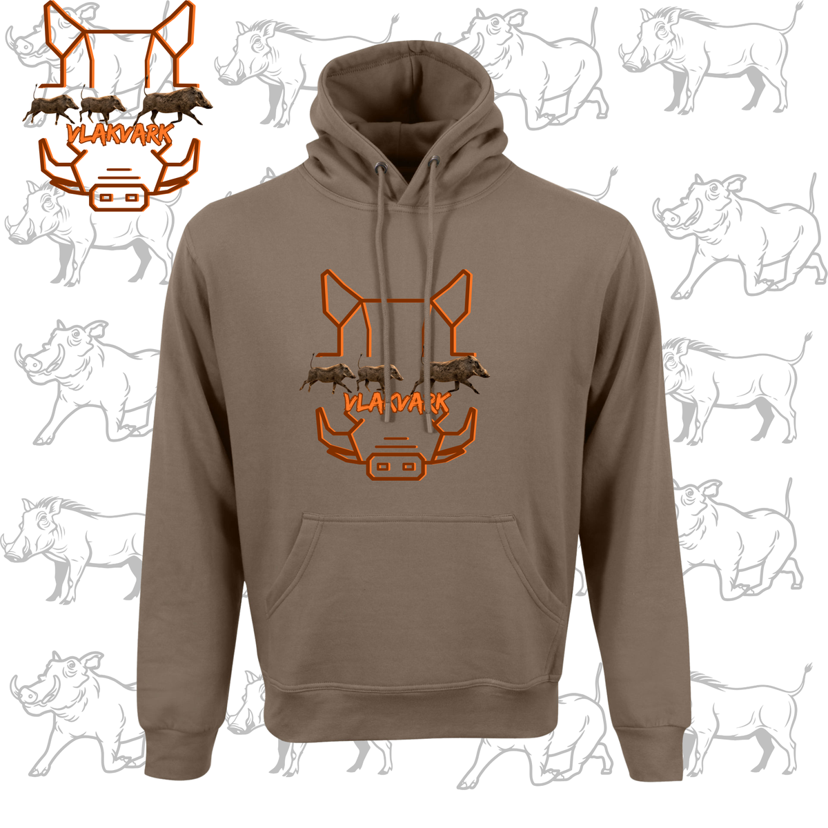 Vlakvark Mans en Dames Phoenix 3 Hoodie (m]