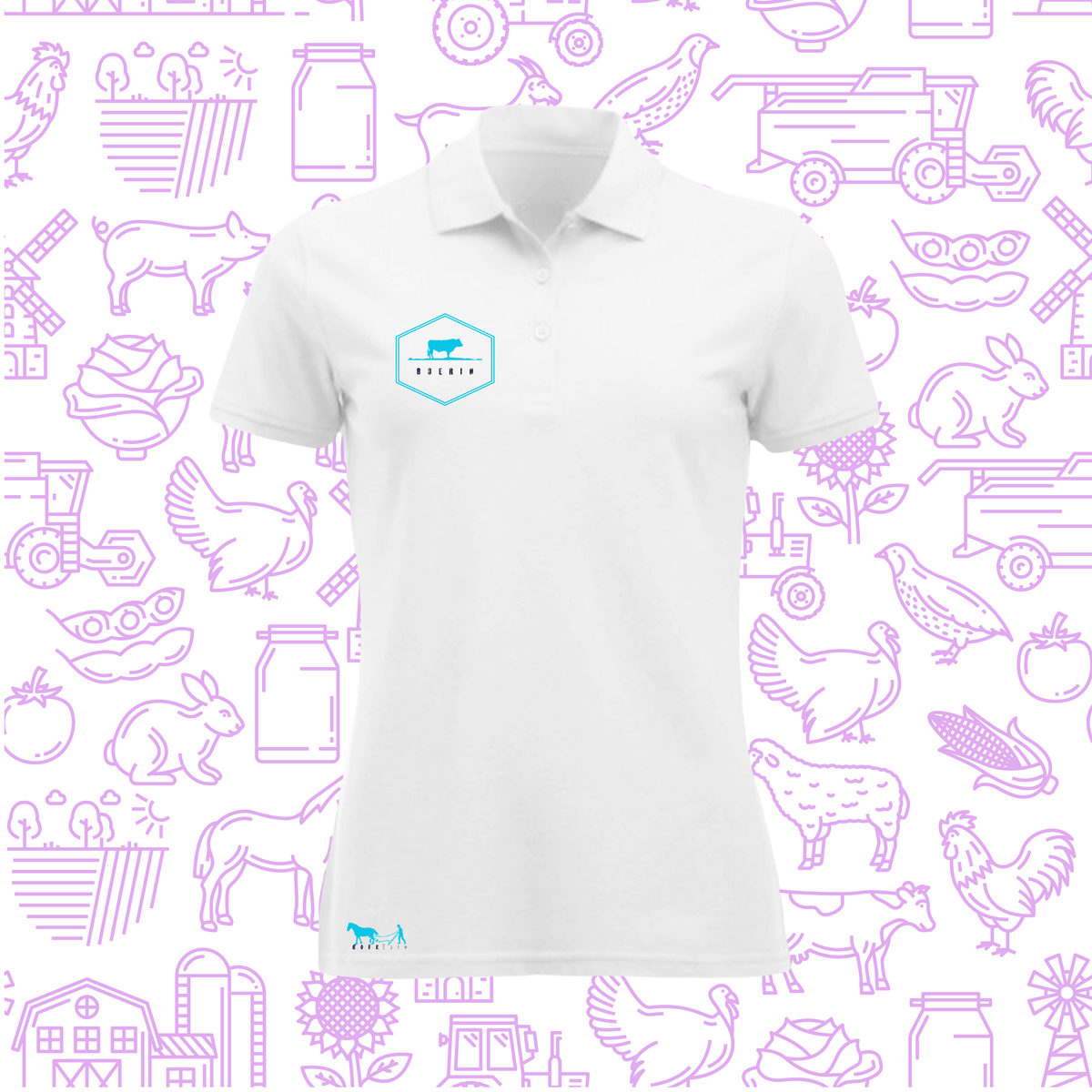 Boertjie Golf Shirts For Ladies