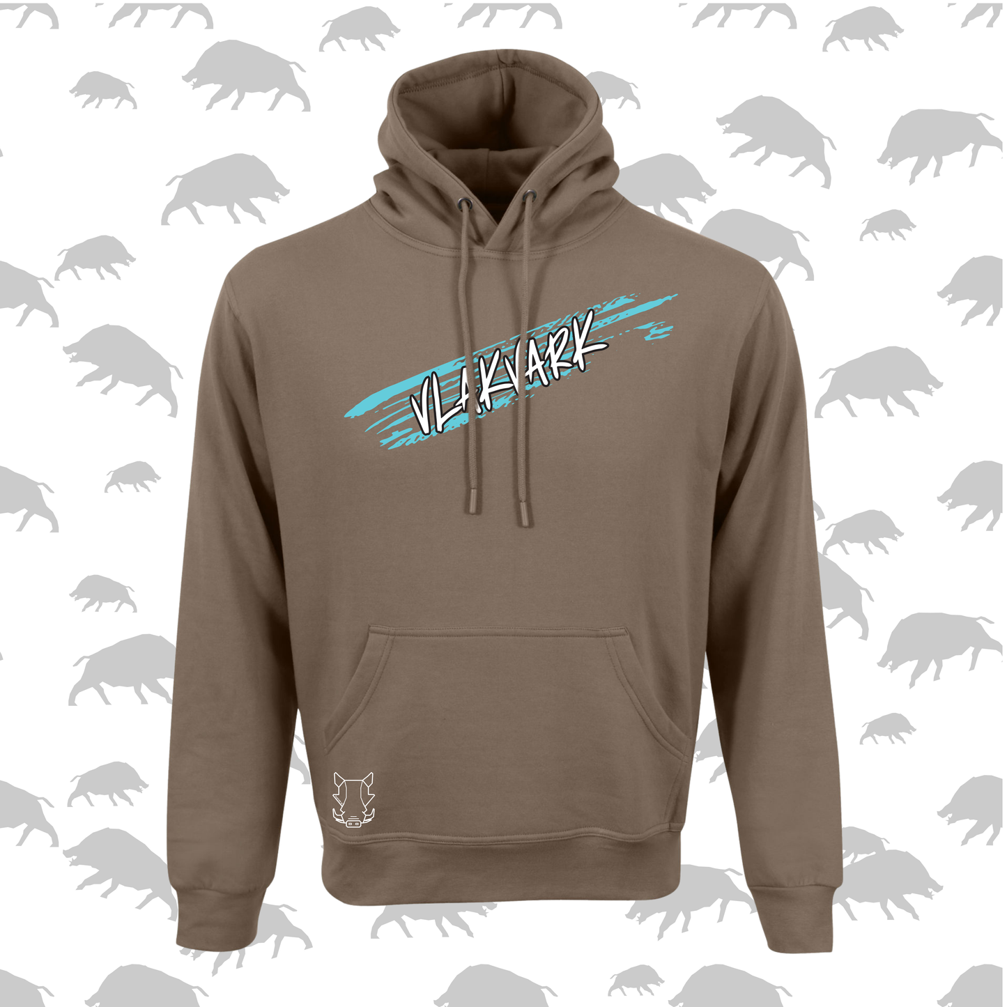 Vlakvark Hoodie V Mans en Dames