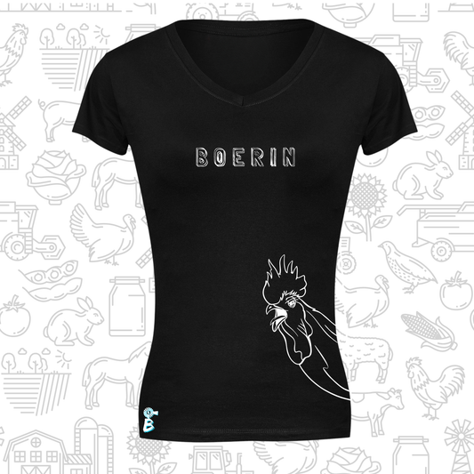 Boerin T-Hemp vir Dames